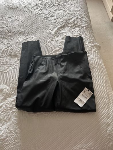 Zara faux leather trousers L BNWT
