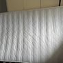 free 2 bed double with mattress and side tabel Image 2
