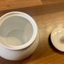 White Dunnes Sugar Bowl Image 2