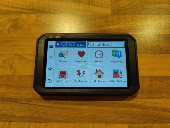 Garmin dezl 780 HGV sat nav - Eircodes - Europe map 2027