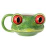Tree Frog Head Ceramic Shaped Mug Image 5