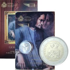 San Marino 2 Euro Brilliant Uncirculated Coin 2011 - Giorgio Vasari