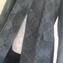 Light weight black coat with beautiful circle design Image 3
