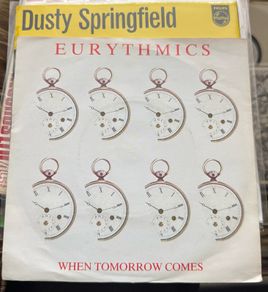 Eurythmics When Tomorrow Comes 1986 DA7  7 inch vinyl 45 rpm