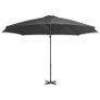 Cantilever Umbrella with Aluminium Pole Anthracite 300 cm Image 5