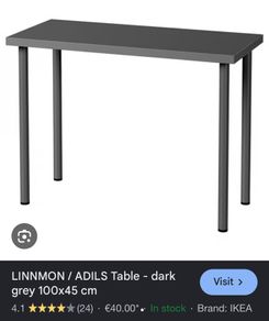 Simple IKEA desk - Linnmon / Adils