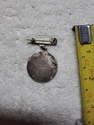 Enamel Lourdes pendant