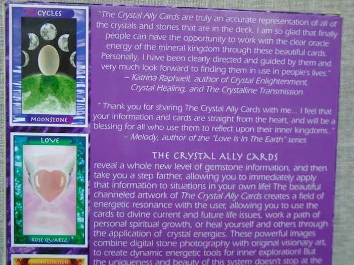 The Crystal ally cards, Cards, Book, Crystal cards