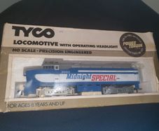 Vintage Tyco Midnight Special Dieisel Locomotive #1060