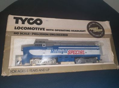 Vintage Tyco Midnight Special Dieisel Locomotive #1060
