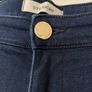 M and S Dressy Navy Jeans size 16 Image 3