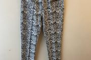 Stretchy paisley trousers (size 10-12)