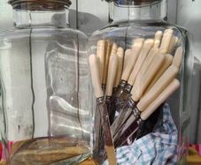 2 x large old Jars