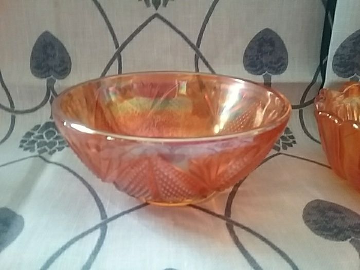 Two More Carnival Glass Bowls