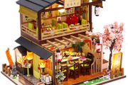 Mini Dollhouse Wooden 3D Puzzle Toy Kit