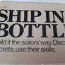 Vingtage ship in bottle Image 5