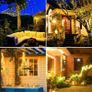 Lights Fairy Lights, 15M/49ft 150 LED String Lights Outdoor/Indoor Decorations, 8 Modes Remote Control, USB Plug in Powered Pure Copper Garden Lights for Xmas, Party - Warm Yellow Image 4