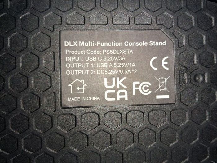 IMP DLX Cool & Charge Multi-Function Console Stand & Games Station & Instruction Manuel - PS5 - RRP - 53.06