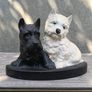 Vintage Brentleigh Ware "Black & White" Whisky Advertising Figure Image 4