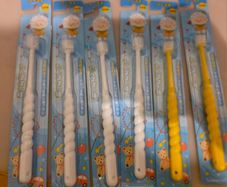 6x Brand New Premium Japanese 360 Baby Toothbrushes (Ages 0-3 years)