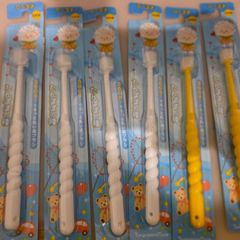 6x Brand New Premium Japanese 360 Baby Toothbrushes (Ages 0-3 years)