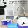 Dehumidifier 1500ml Portable Air Dehumidifier for Damp, Mould, Moisture in Home, Kitchen, Bedroom, Caravan, Office, Garage, Bathroom, Basement Image 5