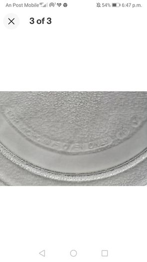Microwave Turn Table Plate PowerPoint P2272PMSBL (24.5cm)