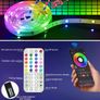 30M RGB for Smart LED Strip with App & 44-Key Remote Control, Music Sync, Timer, Dimmable Color Changing Compatible for RGB Compatible for Smart, Parties, Christmas Tree, Bedside & Room Lighting Image 4