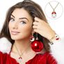 50pcs Christmas Charms Cute Alloy Christmas Pendant Reindeer Snowman jewelry Charm for DIY Necklace Bracelet Image 2