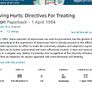 When Living Hurts: Directives For Treating Depression, Michael D. Yapko Image 3