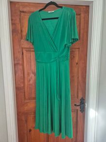 Ladies Emerald Green Dress
