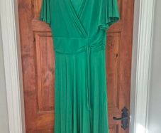 Ladies Emerald Green Dress