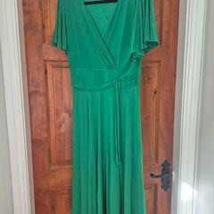 Ladies Emerald Green Dress