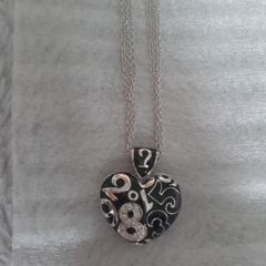 fab chunky heart necklace by ricarda M