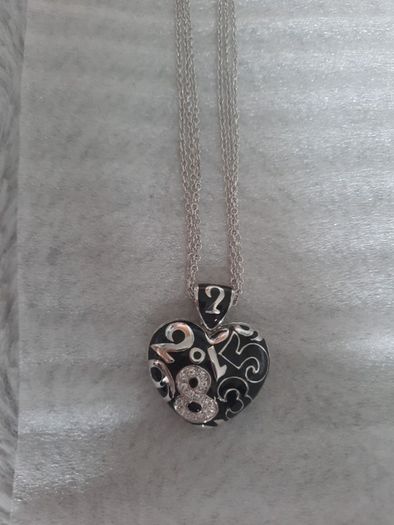fab chunky heart necklace by ricarda M