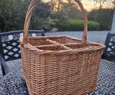Wicker Wine Badket