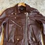 Genel leather jacket   Size S /uk 10 Like a new Image 6