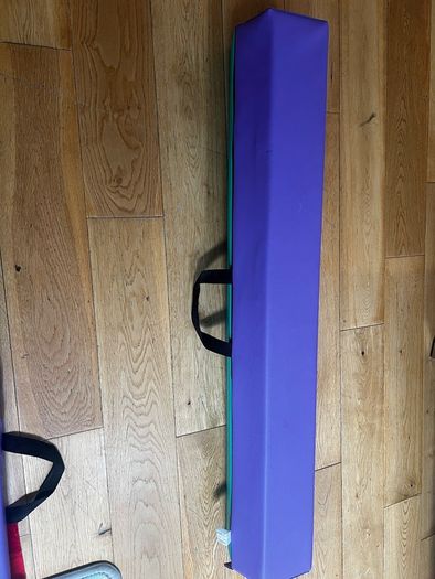 Gymnastics training set , beam , mat and bar