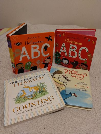 collection of hardback board books