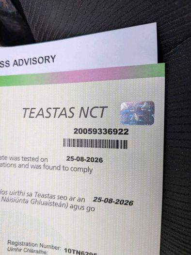 Nissan qashqai nct passed this week