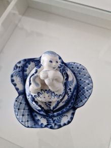 Russian antique gzel porcelain