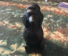 Welsh coal figure dog free postage