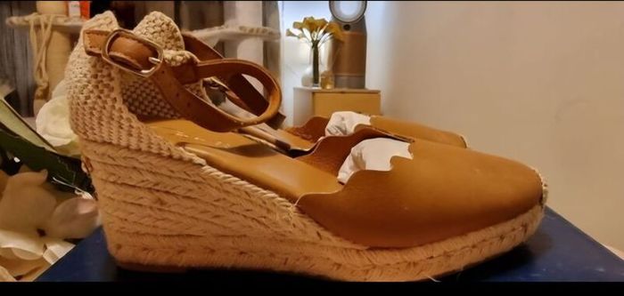 Carl Scarpa Brittany Espadrille in Cognac S39