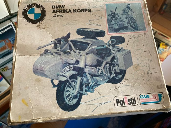 BMW R-75 Afrika Korp German WW2