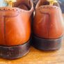 Churchs Custom Grade Tan Brogue Oxford Shoes UK 10 Made in England Image 3