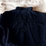 Adidas Cropped Half zip Navy size 8 Image 8