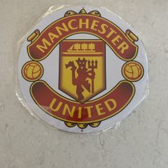 Manchester United football club metal wall sign