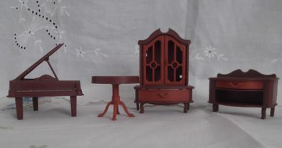 Doll house furniture, Jean West Germany, minis , miniature