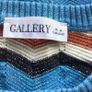 Gallery Blue Multi Glitter Sparkle Jumper  M 12/14 includes postage Image 5