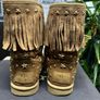 UGG & Jimmy Choo Starlit Chestnut Studded Boots Image 3